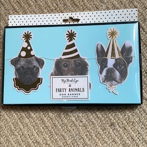 Party Animals Dog Banner Decor